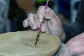 Занятия по арт-терапии для военнослужащих в Харькове