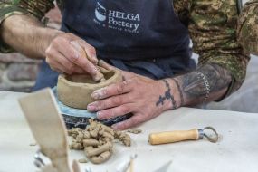 Занятия по арт-терапии для военнослужащих в Харькове