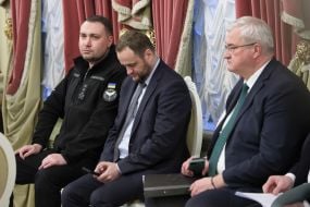 Kyrylo Budanov, Oleksiy Kuleba, Andriy Sybiga