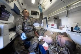 Медицинский пункт 13-й бригады НГУ "Хартия"