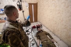 Медицинский пункт 13-й бригады НГУ "Хартия"