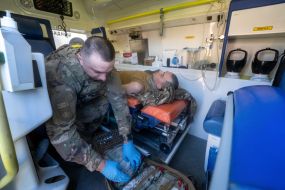 Медицинский пункт 13-й бригады НГУ "Хартия"