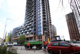 Последствия атаки беспилотников на Киев