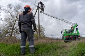 Восстановление электросети в Харьковской области