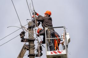 Восстановление электросети в Харьковской области