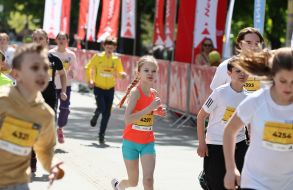 Little runners cover the distance
