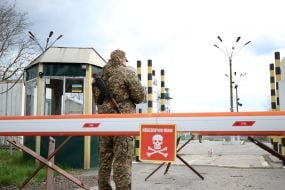 Ukrainian serviceman
