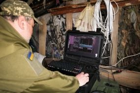 Ukrainian serviceman