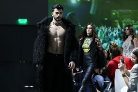 Show of clothing collection by Marta Stryletska