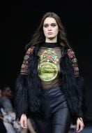 Show of clothing collection by Marta Stryletska