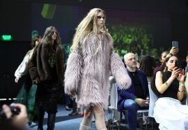 Show of clothing collection by Marta Stryletska