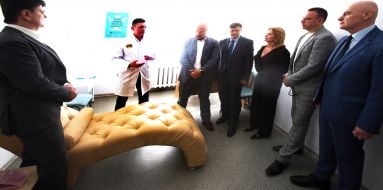 In the individual therapy room