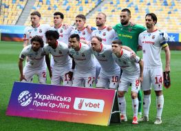 Players of FC Veres (Rivne)