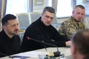 Володимир Зеленський, Михайло Федоров та Павло Паліса