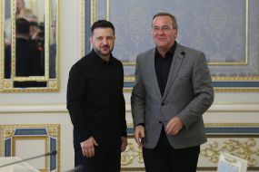 Володимир Зеленський та Борис Пісторіус