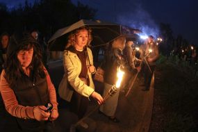 "Ніч смолоскипів" на Берковецком кладбище