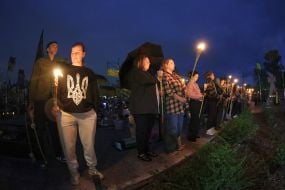 "Ніч смолоскипів" на Берковецком кладбище