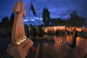 "Ніч смолоскипів" на Берковецком кладбище