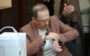 Court session on the selection of a preventive measure for Andriy Yermak