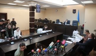 Court session on the selection of a preventive measure for Andriy Yermak
