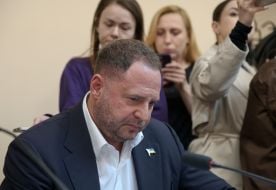 Court session on the selection of a preventive measure for Andriy Yermak