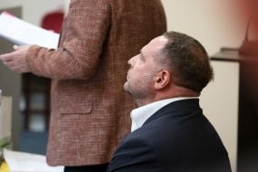 Court session on the selection of a preventive measure for Andriy Yermak