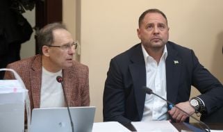 Court session on the selection of a preventive measure for Andriy Yermak