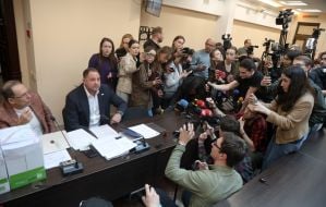 Court session on the selection of a preventive measure for Andriy Yermak