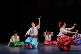 Performance by the National Honored Academic Dance Ensemble of Ukraine named after Pavlo Virsky