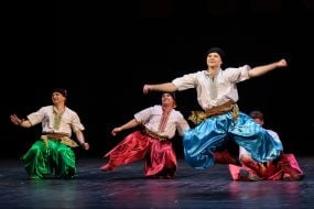 Performance by the National Honored Academic Dance Ensemble of Ukraine named after Pavlo Virsky