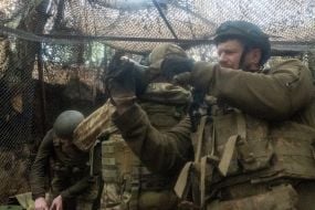 Артилеристи 13 бригади оперативного призначення "Хартія" на позиціях у Харківській області