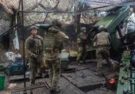 Артилеристи 13 бригади оперативного призначення "Хартія" на позиціях у Харківській області