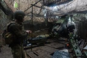 Артилеристи 13 бригади оперативного призначення "Хартія" на позиціях у Харківській області