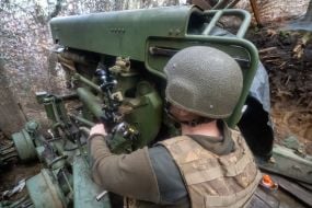 Артилеристи 13 бригади оперативного призначення "Хартія" на позиціях у Харківській області