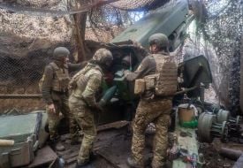 Артилеристи 13 бригади оперативного призначення "Хартія" на позиціях у Харківській області