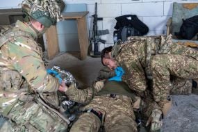 Навчання бійців 13-ої бригади НГУ «Хартія» в Харківській області