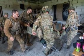 Навчання бійців 13-ої бригади НГУ «Хартія» в Харківській області