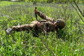 Навчання бійців 13-ої бригади НГУ «Хартія» в Харківській області