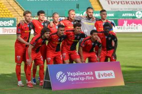 Players of FC “Veres” (Rivne)