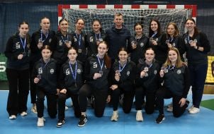 "Bronze" winners of the Ukrainian Handball Cup GC "Kaopaty" (Uzhhorod)