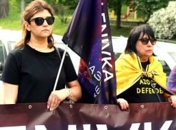 Акція на підтримку українських військовополонених захисників Азовсталі в Києві