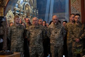 Farewell ceremony for sisters Lyubava and Vera Yakovlev in Kyiv