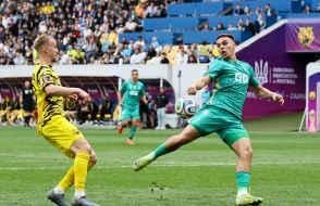 Ukrainian Football Cup Final between FC Chernihiv and FC Dynamo
