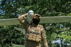 Военнослужащие провели боевую работу с применением разведывательных и ударных дронов