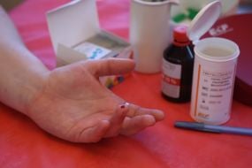 Blood donation at the Teplokrovni mobile hub