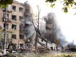 Наслідки обстрілу Києва