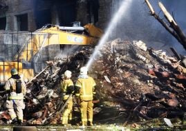 Наслідки обстрілу Києва