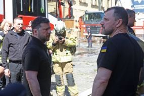 Володимир Зеленський та  Ігор Клименко