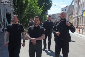 Володимир Зеленський та  Ігор Клименко