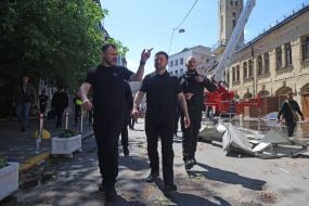 Володимир Зеленський та  Ігор Клименко